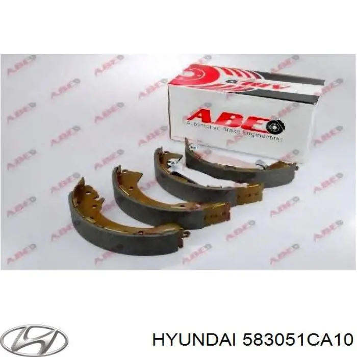 Zapatas de freno de tambor traseras Hyundai/Kia 583051CA10 precio, desde 22,38 EUR