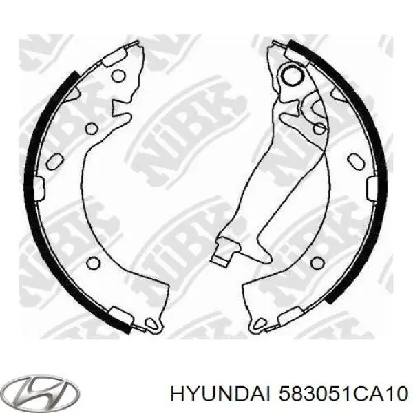 Comprar 583051CA10 Hyundai/Kia Zapatas de freno