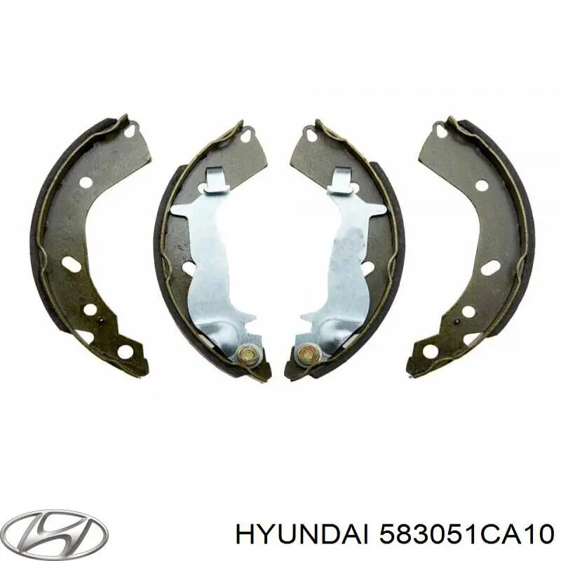 Zapatas de freno traseras Hyundai/Kia 583051CA10