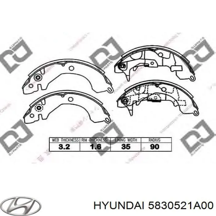 Zapatas de freno GS8552 TRW