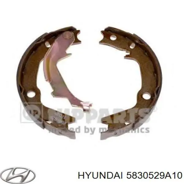 Zapatas de freno 5830529A10 Hyundai/Kia