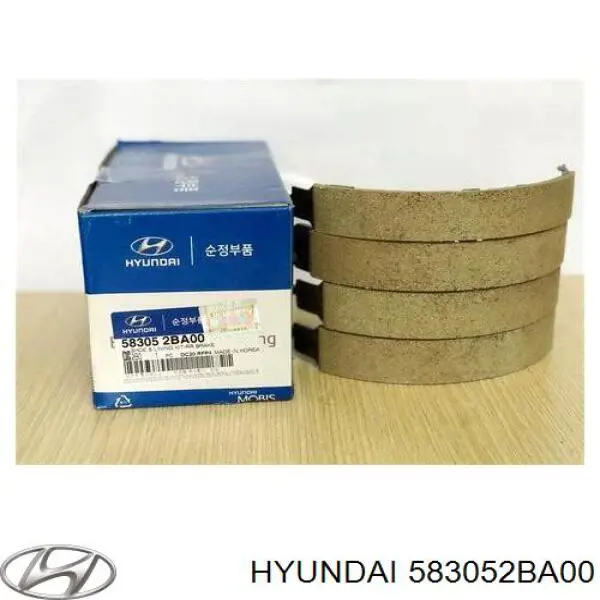 583052BA00 Hyundai/Kia zapatas de freno de mano