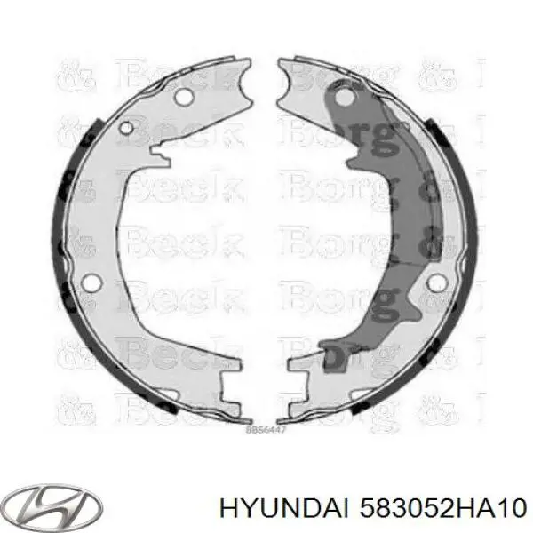 583052HA10 Hyundai/Kia zapatas de frenos de tambor traseras