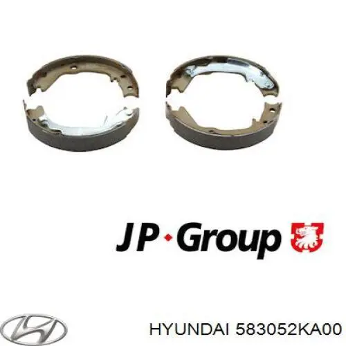 Comprar 583052KA00 Hyundai/Kia Juego de zapatas de frenos, freno de estacionamiento