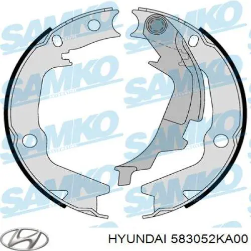 Pastillas de freno de mano Hyundai/Kia 583052KA00
