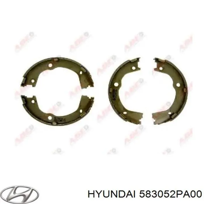 Comprar 583052PA00 Hyundai/Kia Juego de zapatas de frenos, freno de estacionamiento