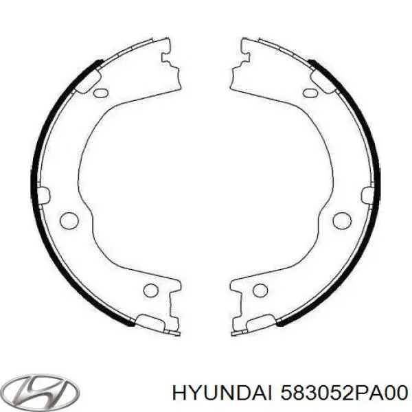 Zapatas de freno de mano Hyundai/Kia 583052PA00 precio, desde 36,87 EUR