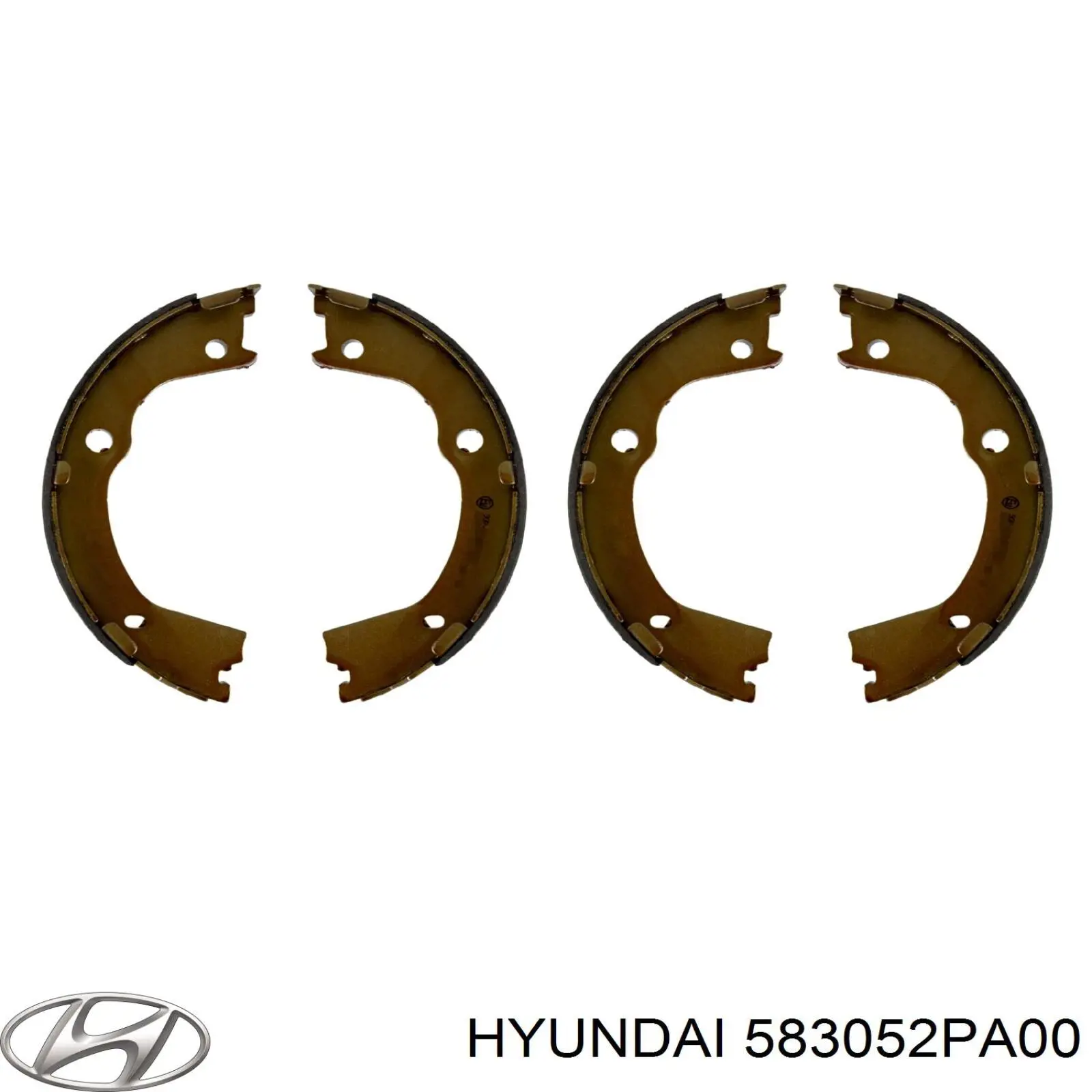 Pastillas de freno de mano Hyundai/Kia 583052PA00