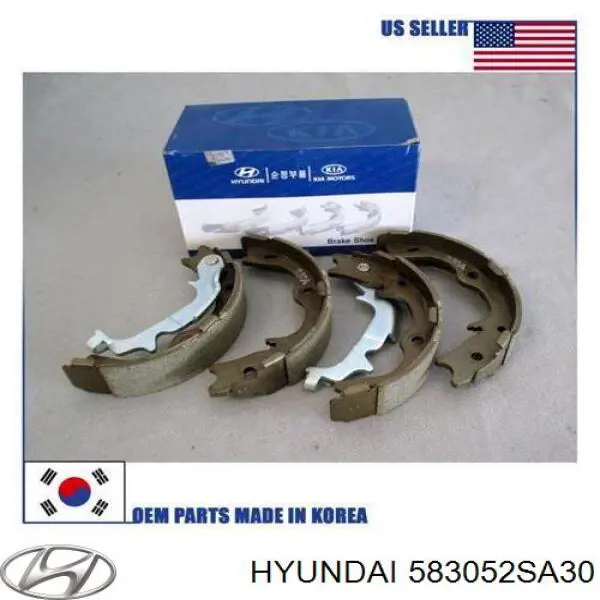 583052SA30 Hyundai/Kia zapatas de freno de mano