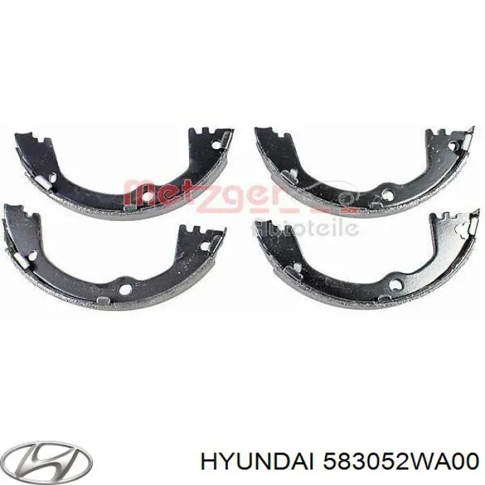 Pastillas de freno de mano Hyundai/Kia 583052WA00