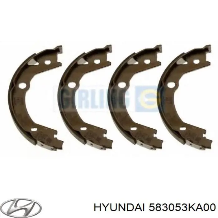 Comprar 583053KA00 Hyundai/Kia Zapatas de freno