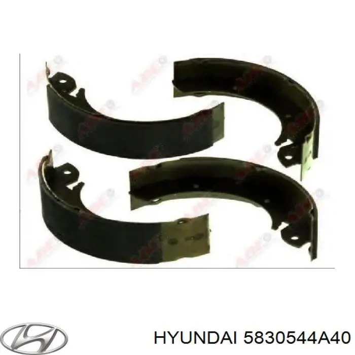 Zapatas de freno de tambor traseras Hyundai/Kia 5830544A40 precio, desde 35,08 EUR