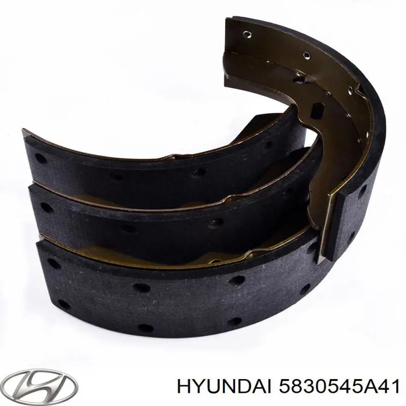 5830545A41 Hyundai/Kia zapatas de frenos de tambor traseras