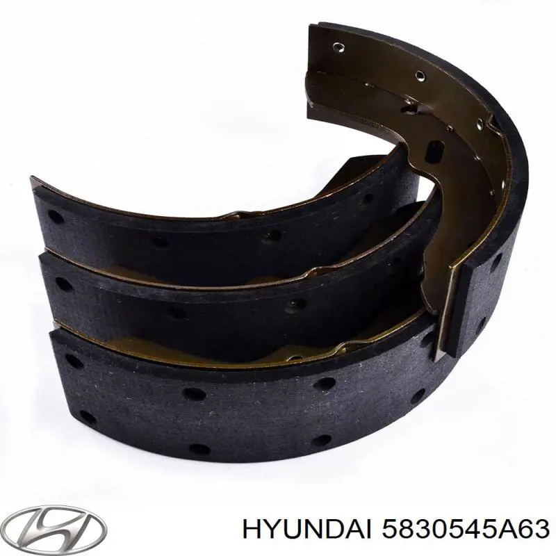 5830545A63 Hyundai/Kia zapatas de frenos de tambor traseras
