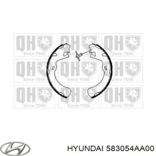 Zapatas de freno de tambor traseras Hyundai/Kia 583054AA00 precio, desde 55,17 EUR
