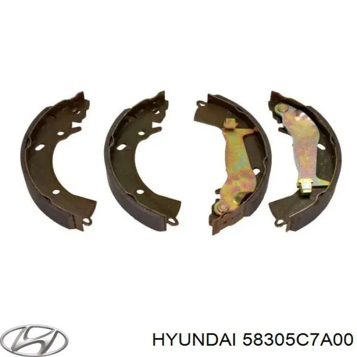 Zapatas de freno de tambor traseras Hyundai/Kia 58305C7A00 precio, desde 31,04 EUR