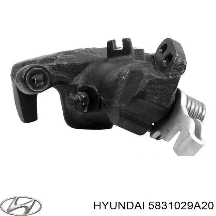 Pinza de freno trasera izquierda Hyundai/Kia 5831029A20 precio, desde 61,17 EUR