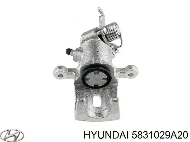 5831029A20 Hyundai/Kia pinza de freno trasera izquierda