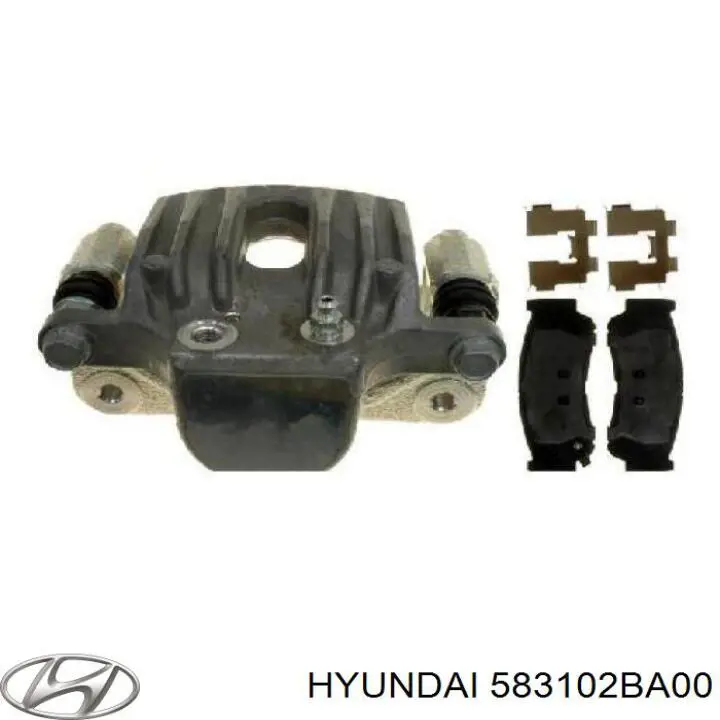 Pinza de freno trasera izquierda Hyundai/Kia 583102BA00 precio, desde 48,17 EUR