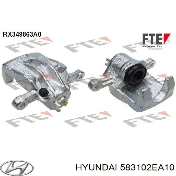 Pinza de freno trasera izquierda Hyundai/Kia 583102EA10 precio, desde 45,37 EUR