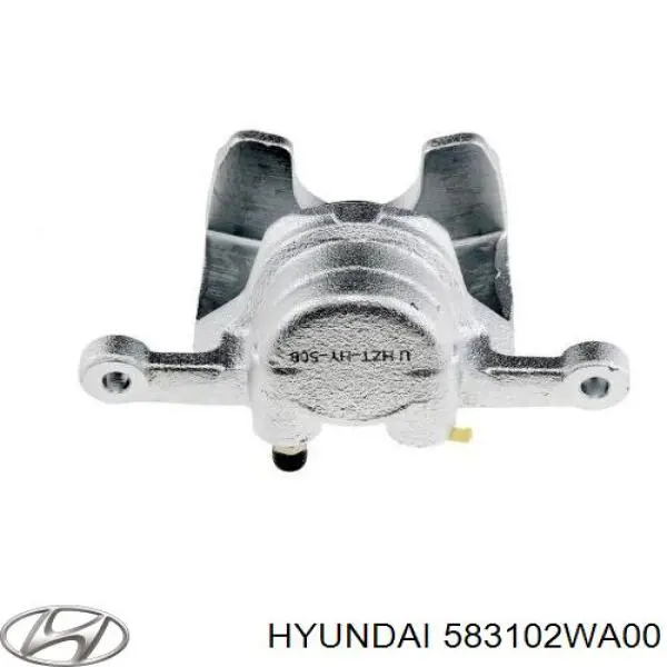 583102WA00 Hyundai/Kia pinza de freno trasera izquierda