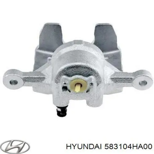 583104HA00 Hyundai/Kia pinza de freno trasera izquierda