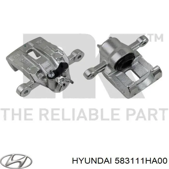 Comprar 583111HA00 Hyundai/Kia Pinza de freno trasera derecha