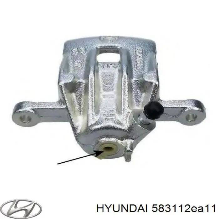 583112EA11 Hyundai/Kia pinza de freno trasero derecho
