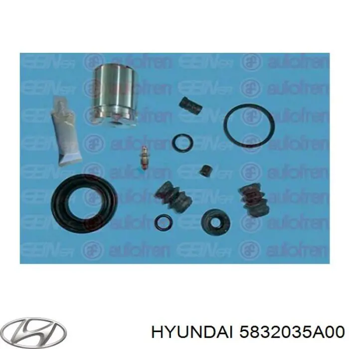 Pinza de freno trasero derecho para Hyundai Sonata 