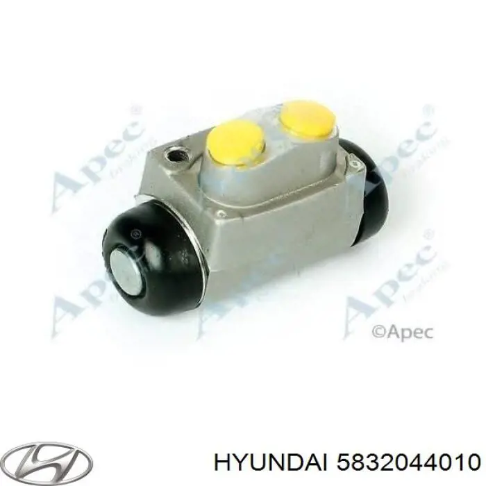 5832044010 Hyundai/Kia cilindro de freno de rueda trasero