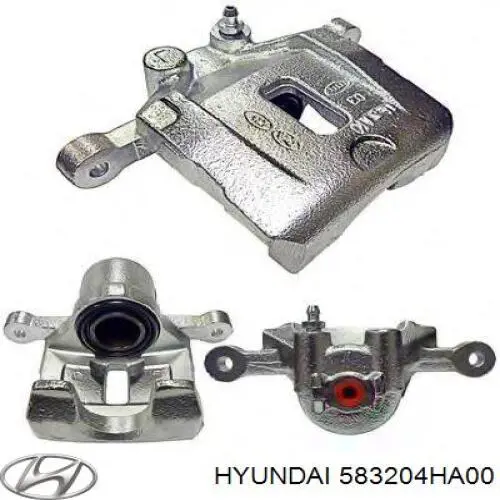 583204HA00 Hyundai/Kia Pinza de freno trasera derecha