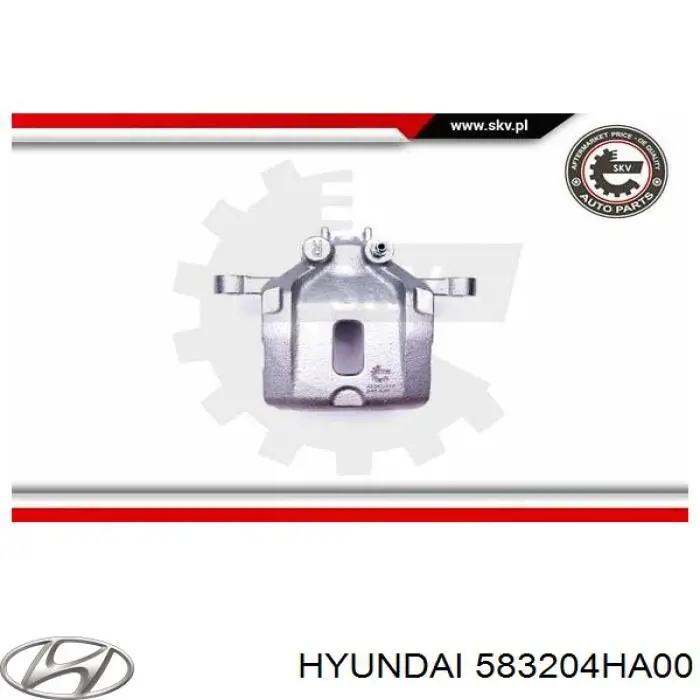 Comprar 583204HA00 Hyundai/Kia Pinza de freno trasera derecha