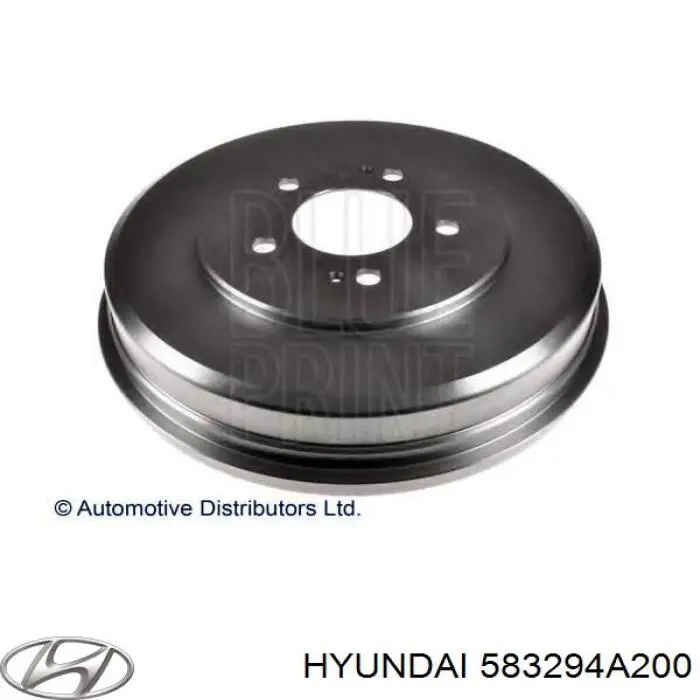 Freno de tambor trasero HYUNDAI 583294A200