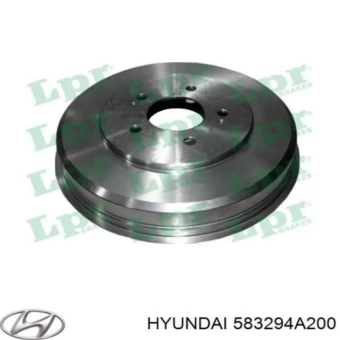 Tambor de freno trasero Hyundai/Kia 583294A200 precio, desde 70,04 EUR