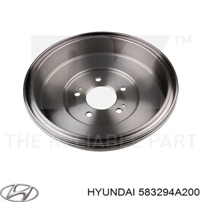 Comprar 583294A200 Hyundai/Kia Tambor de freno trasero