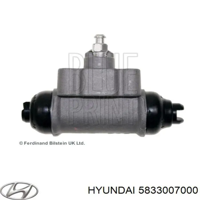 Bombín de freno de rueda trasero Hyundai/Kia 5833007000