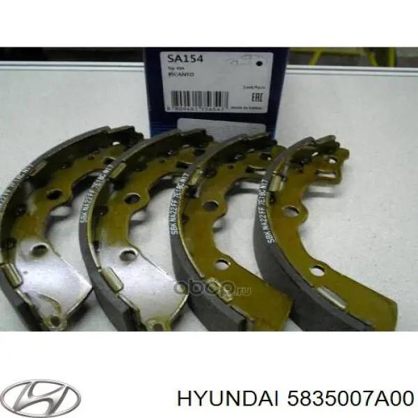 Comprar 5835007A00 Hyundai/Kia Zapatas de freno