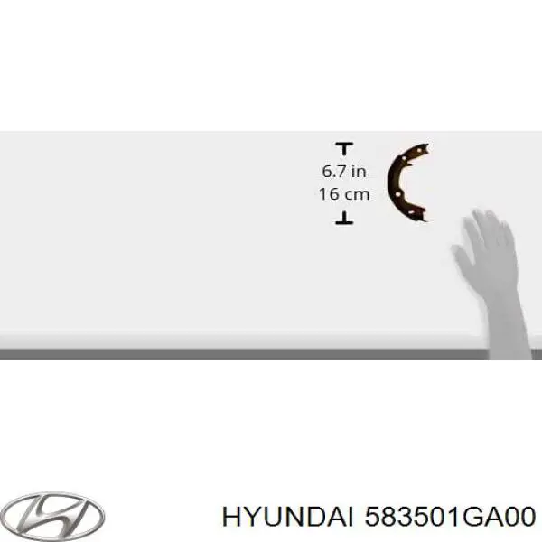 Zapatas de freno de mano Hyundai/Kia 583501GA00 precio, desde 26,54 EUR