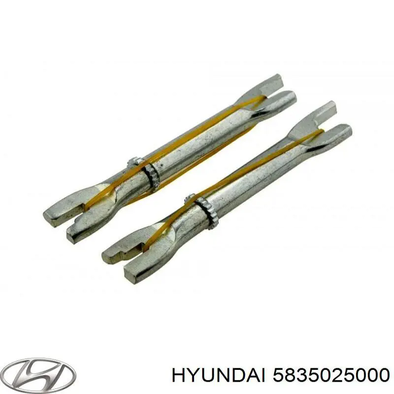 5835025000 Hyundai/Kia regulador, freno de tambor trasero