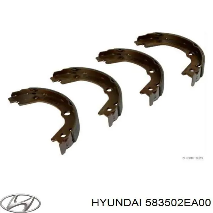 Pastillas de freno de mano Hyundai/Kia 583502EA00
