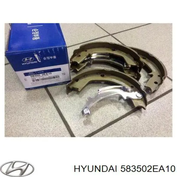 Comprar 583502EA10 Hyundai/Kia Juego de zapatas de frenos, freno de estacionamiento