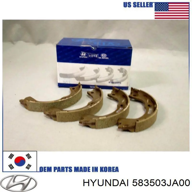 Comprar 583503JA00 Hyundai/Kia Juego de zapatas de frenos, freno de estacionamiento