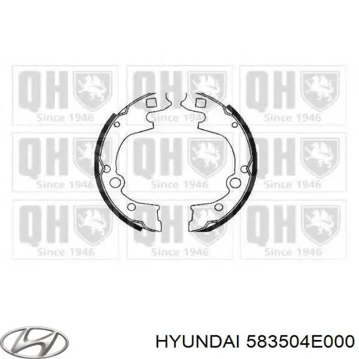 Comprar 583504E000 Hyundai/Kia Zapatas de freno