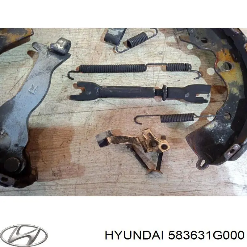Kit reparación del freno de mano 583631G000 Hyundai/Kia