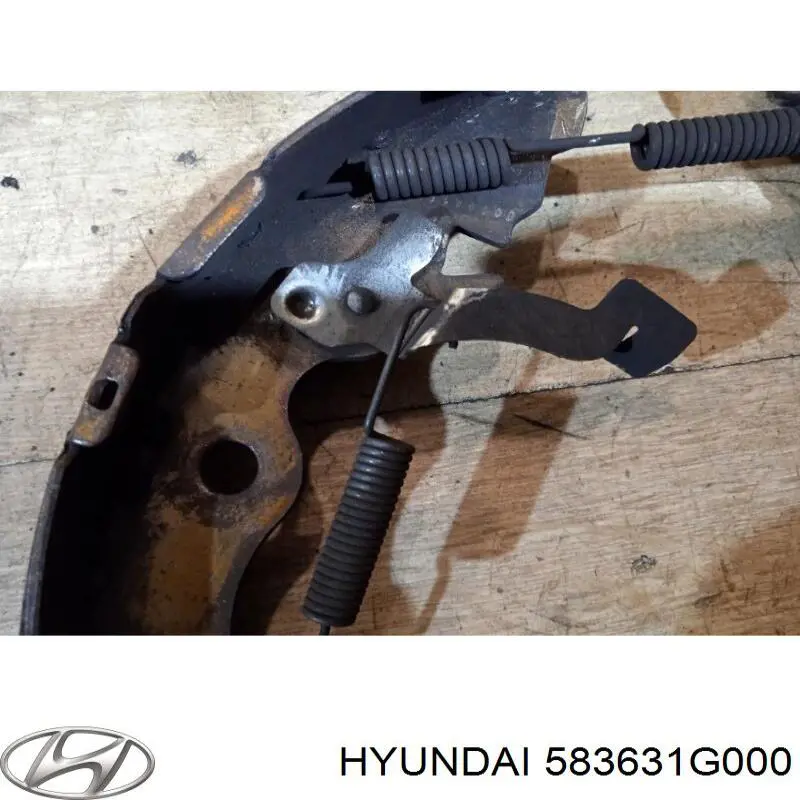 Kit de reparación del freno de estacionamiento TRW Hyundai/Kia 583631G000