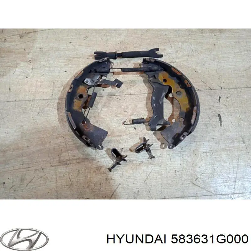 Comprar 583631G000 Hyundai/Kia Kit reparación del freno de mano