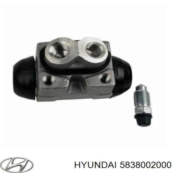 Cilindro de freno de rueda trasera 5838002000 Hyundai/Kia