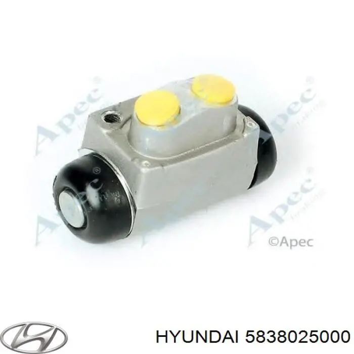 5838025000 Hyundai/Kia cilindro de freno de rueda trasero