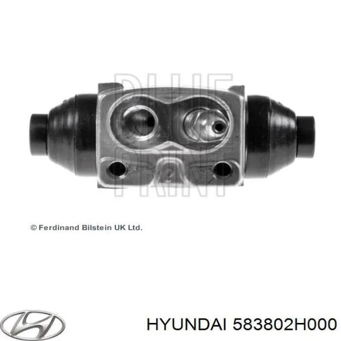 Bombín de freno de rueda trasero Hyundai/Kia 583802H000
