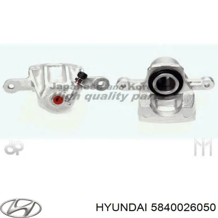 Pinza de freno trasero derecho para Hyundai Santa Fe 